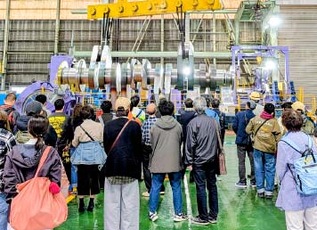 クランク軸展示